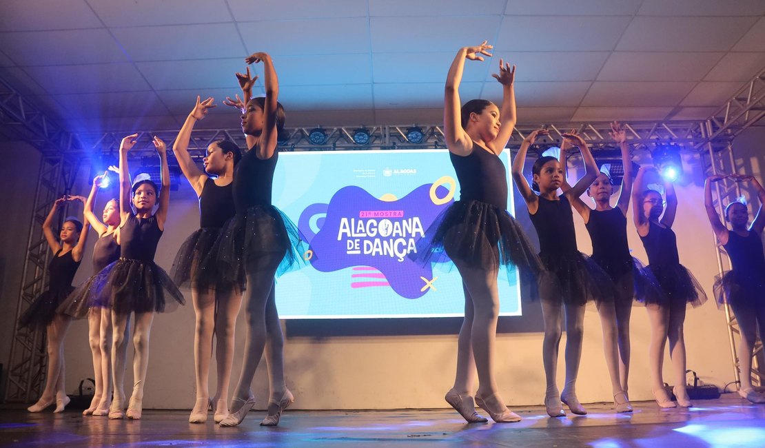 Últimas apresentações da 21ª Mostra Alagoana de Dança acontecem neste domingo (17)