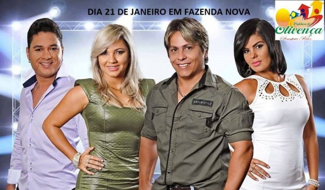 Fascínio se apresenta no povoado Fazenda Nova em Olivença nesta Quinta-feira