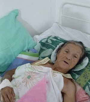 Família faz campanha para ajudar idosa internada com infecção grave e pede apoio para transferência hospitalar