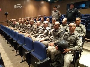 Polícia Militar promove aula inaugural de estágio operacional, em Arapiraca