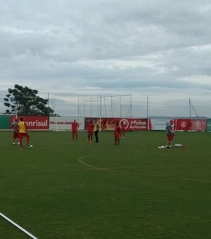 CRB treina no sul e finaliza a preparação para o jogo contra o Brasil de Pelotas