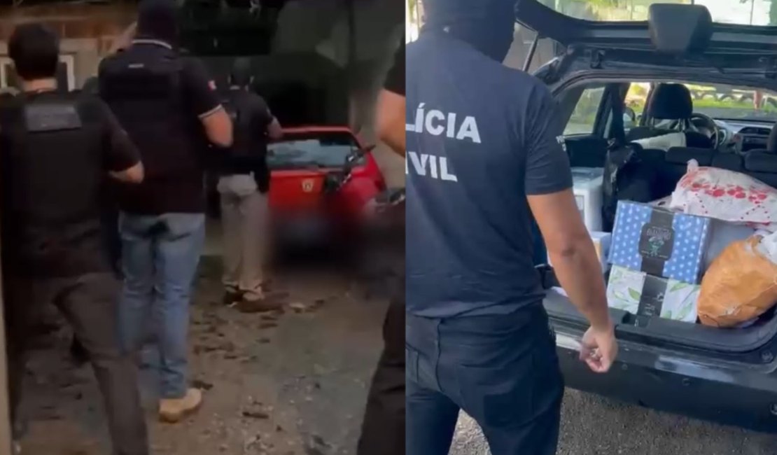 Preso grupo suspeito de furtar farmácias, supermercados e shoppings em AL e vários estados