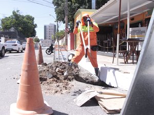 Mais de 13km de galerias pluviais receberam serviços de desobstrução e limpeza