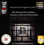 Dia nacional do combate a tortura no sistema prisional é celebrado com ato em Maceió