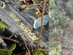 Vítima aciona próprio resgate após helicóptero cair no interior de SP