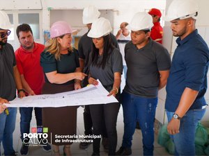 Prefeita dá início as obras de reforma e ampliação de duas escolas em Porto Calvo