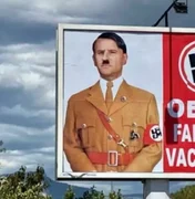 Homem é condenado por retratar Macron como Hitler em outdoor e gera debate