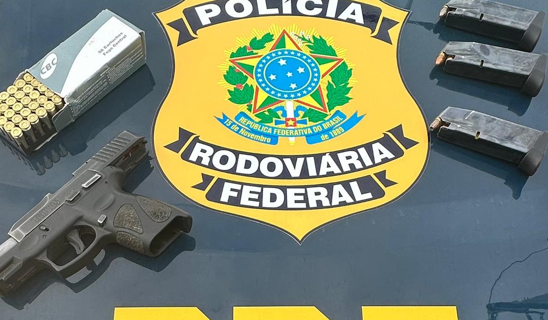 PRF prende homem por porte ilegal de arma em São Sebastião