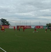CRB treina no sul e finaliza a preparação para o jogo contra o Brasil de Pelotas