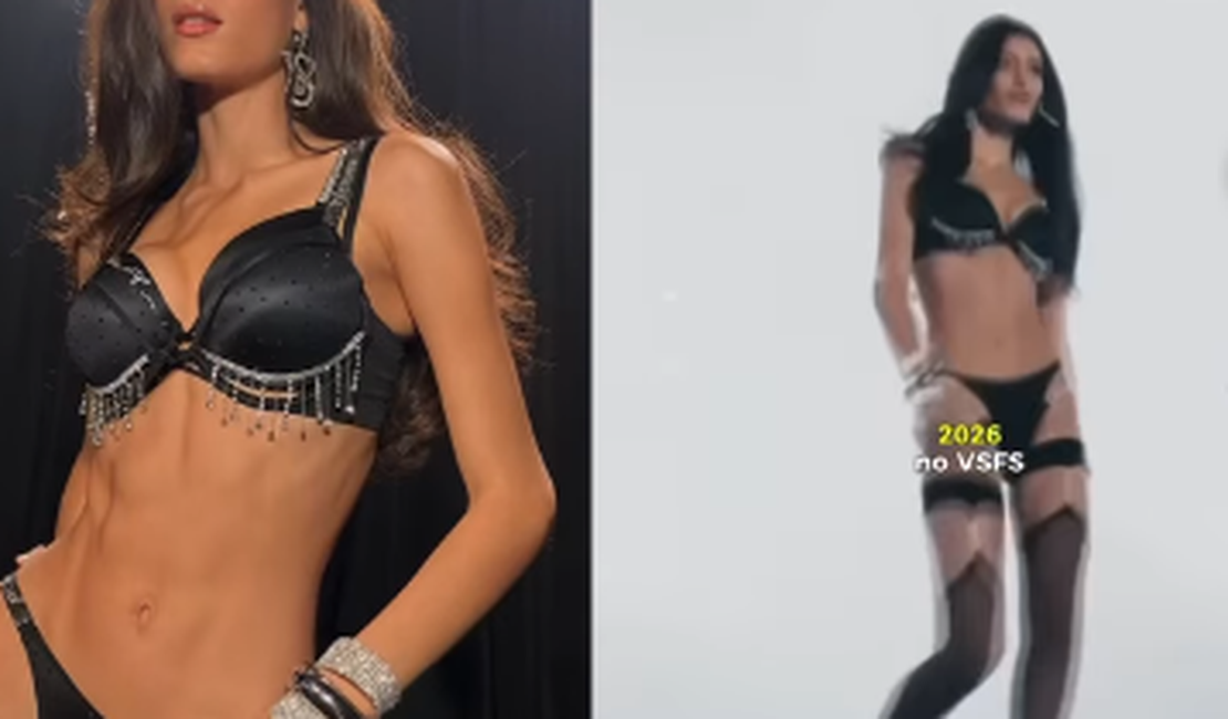 Amazonense que treinava desfile no quintal estreia no Victoria’s Secret