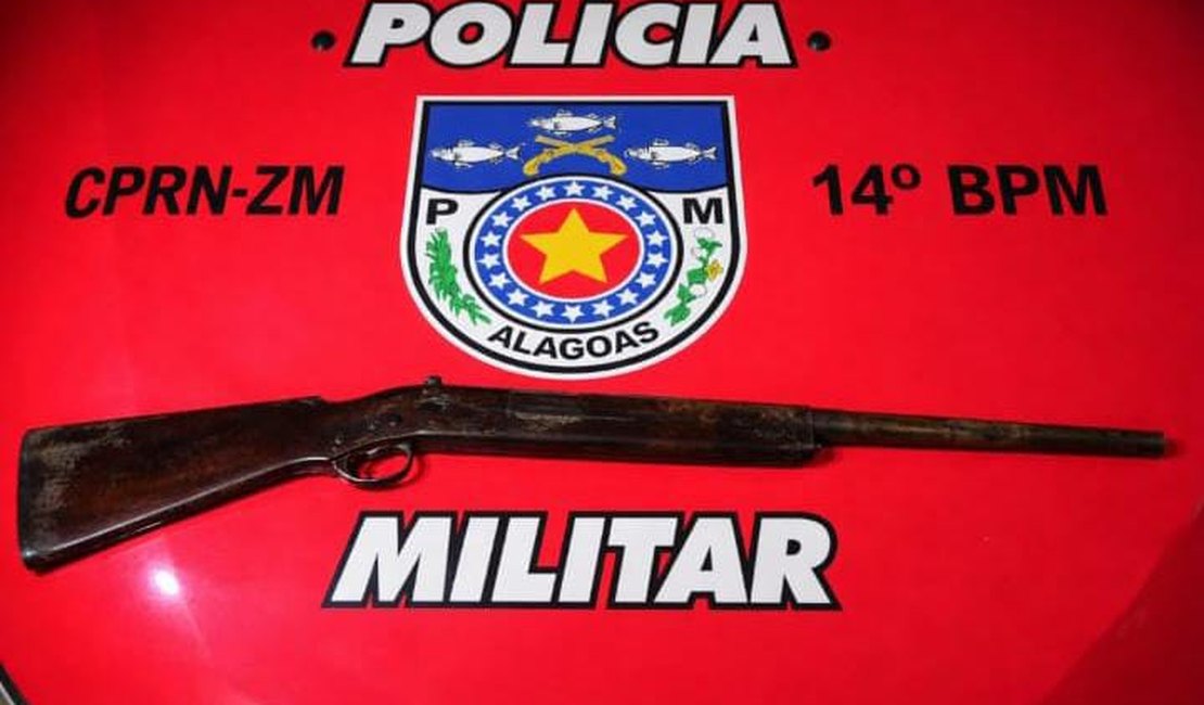Homem agride irmã e sobrinha e é preso com arma de fogo em Flexeiras