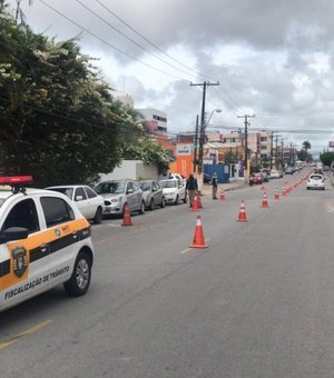 Rua é interditada para novos estudos no bairro do Pinheiro