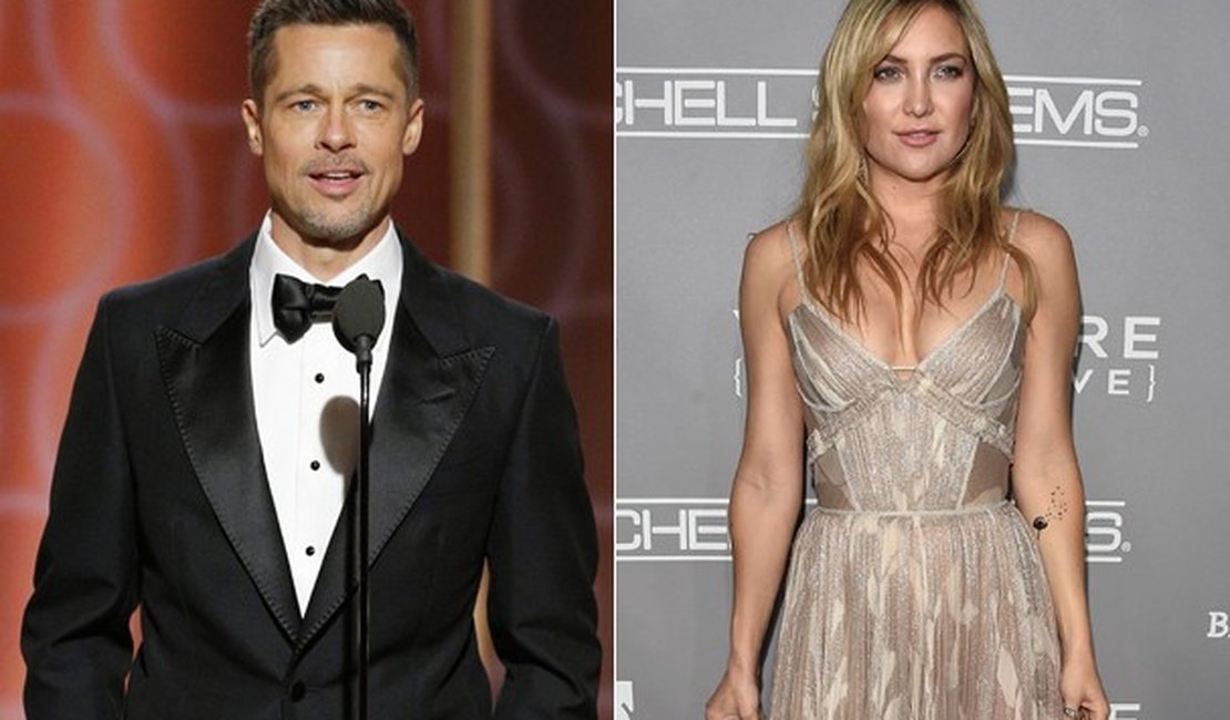 Kate Hudson sobre rumores de namoro com Brad Pitt: 'teremos gêmeos'
