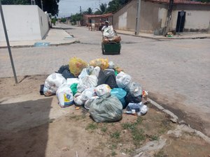População volta a reclamar da coleta do lixo domiciliar em Arapiraca