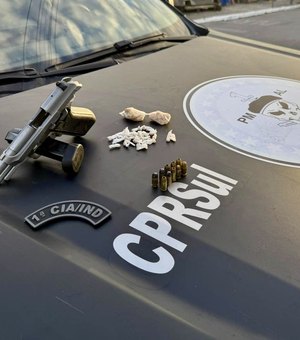 PM apreende 27 armas de fogo e mais de 10Kg de drogas na última semana no estado