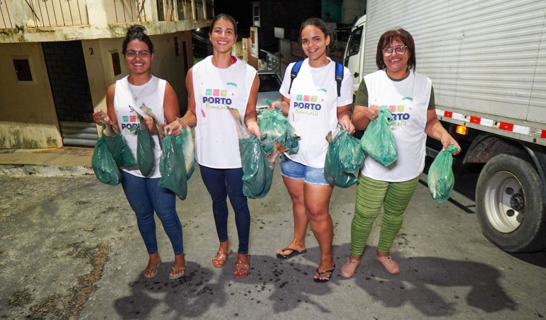 Prefeitura de Porto Calvo realiza distribuição de peixes para a Semana Santa