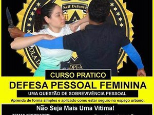 Arapiraca receberá curso de Defesa Pessoal Feminina 