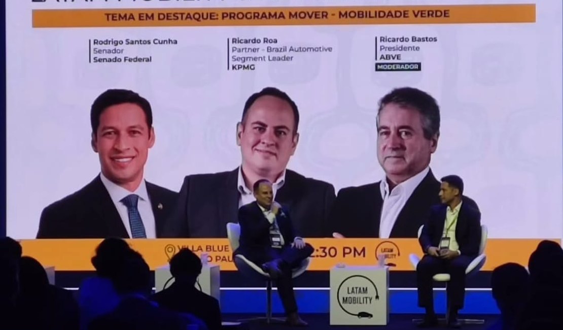 Relator de Programa que prevê R$ 20 bilhões para investimentos em eletromobilidade, Rodrigo Cunha é palestrante do maior evento nacional do setor