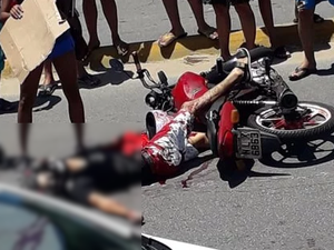 [Vídeo] Motociclista morto foi confundido com assaltante, diz polícia
