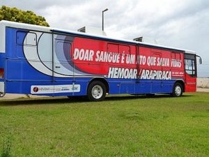 Unidade móvel do Hemoar Arapiraca estará em Penedo para captação de doadores de sangue