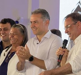 Diplomata, Luciano Barbosa recebe Renan Filho em Arapiraca