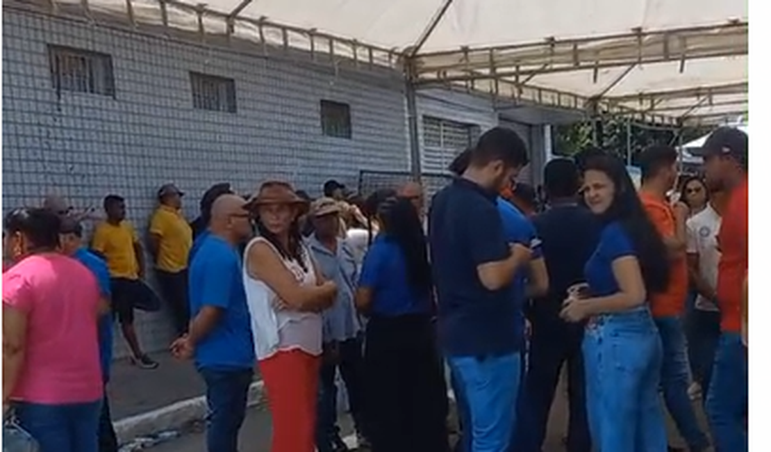 Estrela de Alagoas apresenta fluxo moderado de eleitores neste domingo (6)