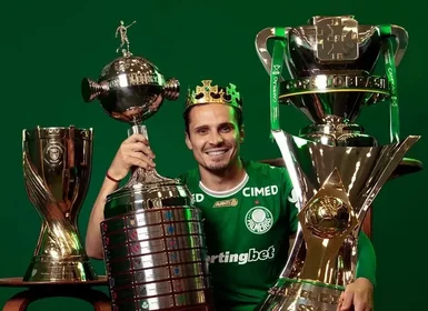 Palmeiras anuncia empréstimo de Veiga ao América: 'Até logo'