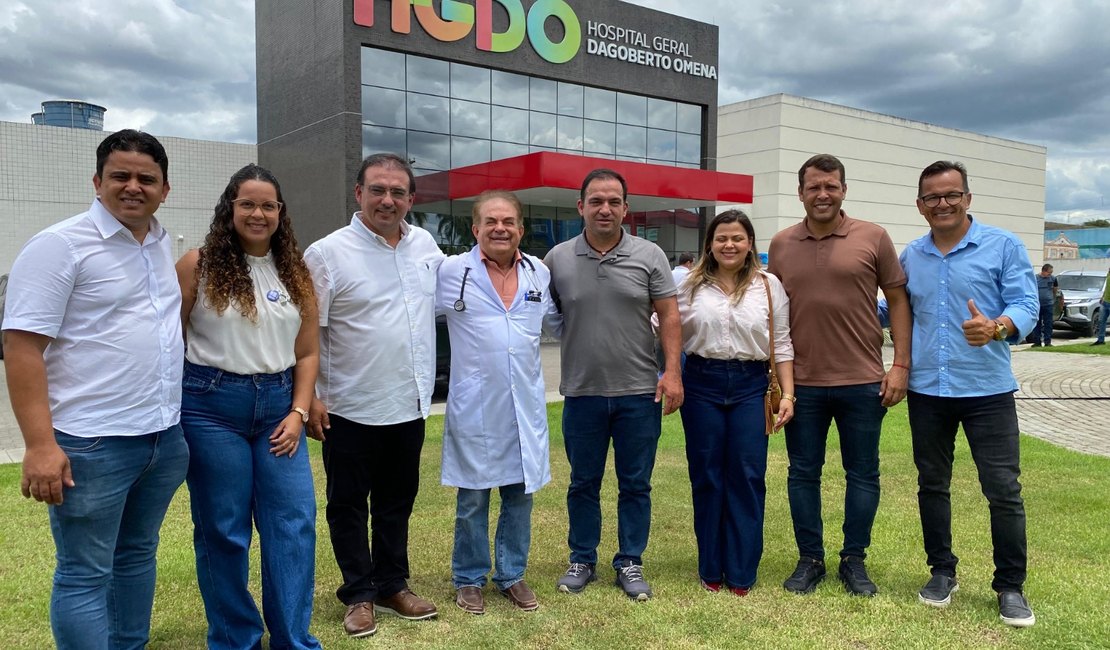 Junqueiro avança: Leandro Silva articula hospital com apoio de Renan Filho, André Silva e Paulo Dantas