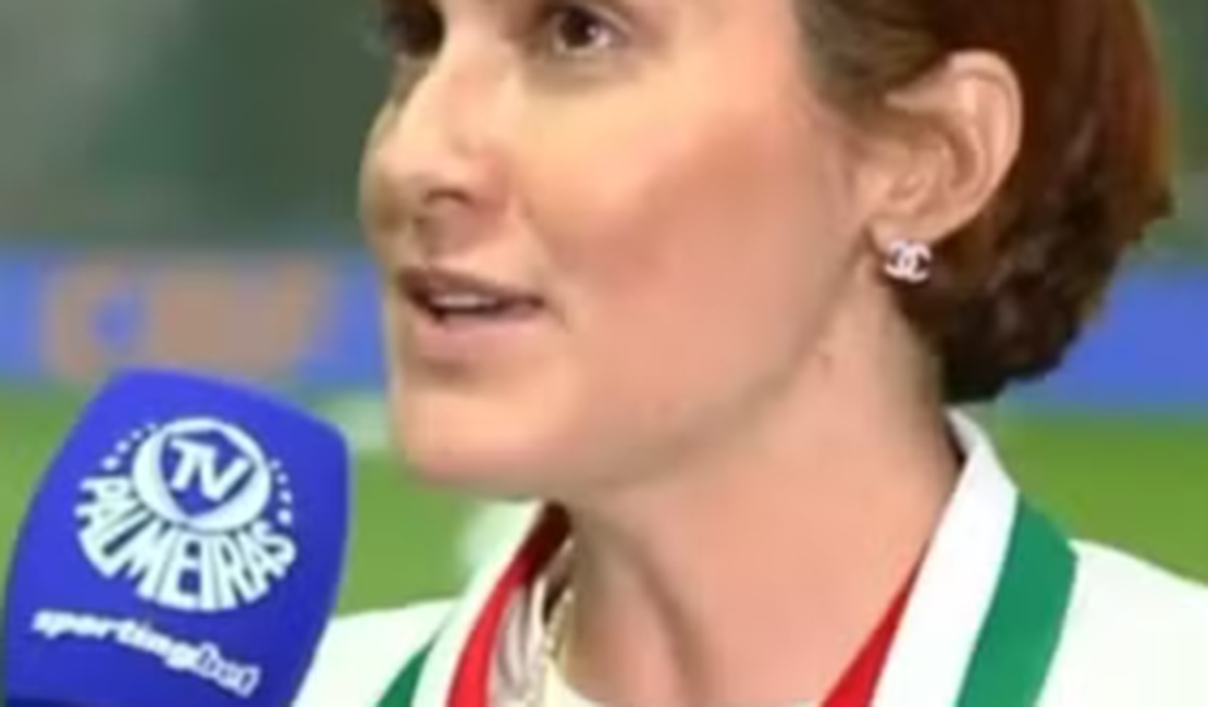 Esposa atende a pedido de Lito Sousa e vai ao estádio no aniversário do Palmeiras