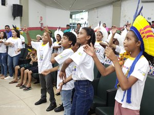 Escolas indígenas concluem capacitação promovida pelo Proerd em Palmeira dos Índios