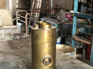 Conter e Vigilância Sanitária confirmam que artefato encontrado em ferro velho de Arapiraca traz riscos para a população