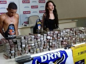 Pernambucana é presa com 130 quilos de maconha em AL