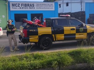 Motocicleta roubada é recuperada pelo DMTT após alerta de denúncia no Vergel