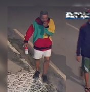 Câmera de segurança registra furto de objetos no Centro de Arapiraca