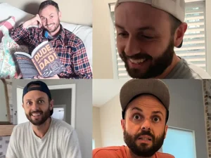 Vídeo viral mostra reação de pai ao descobrir quatro gravidezes