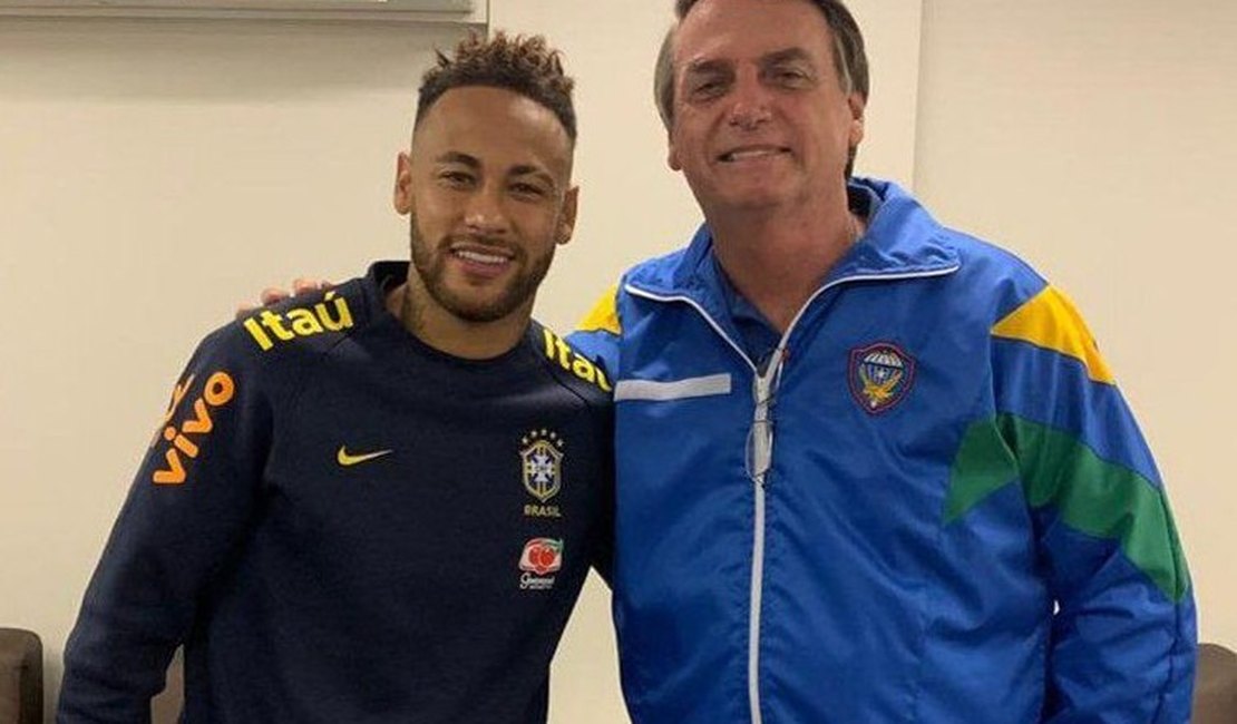 Jornal espanhol destaca ‘aliança’ entre Neymar e Jair Bolsonaro