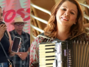 [Vídeo] Cordelista homenageia Ditinha do Acordeon no encerramento do Mês da Mulher em Arapiraca