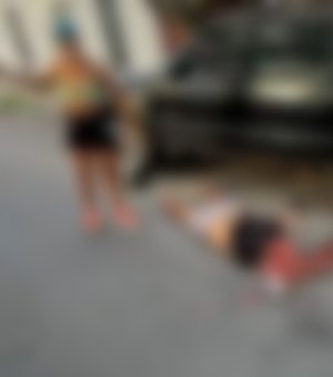 Motociclista morre após colisão e atropelamento por caminhão no bairro Petrópolis