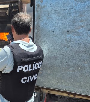Polícia Civil incinera mais de uma tonelada de drogas apreendidas na Grande Maceió