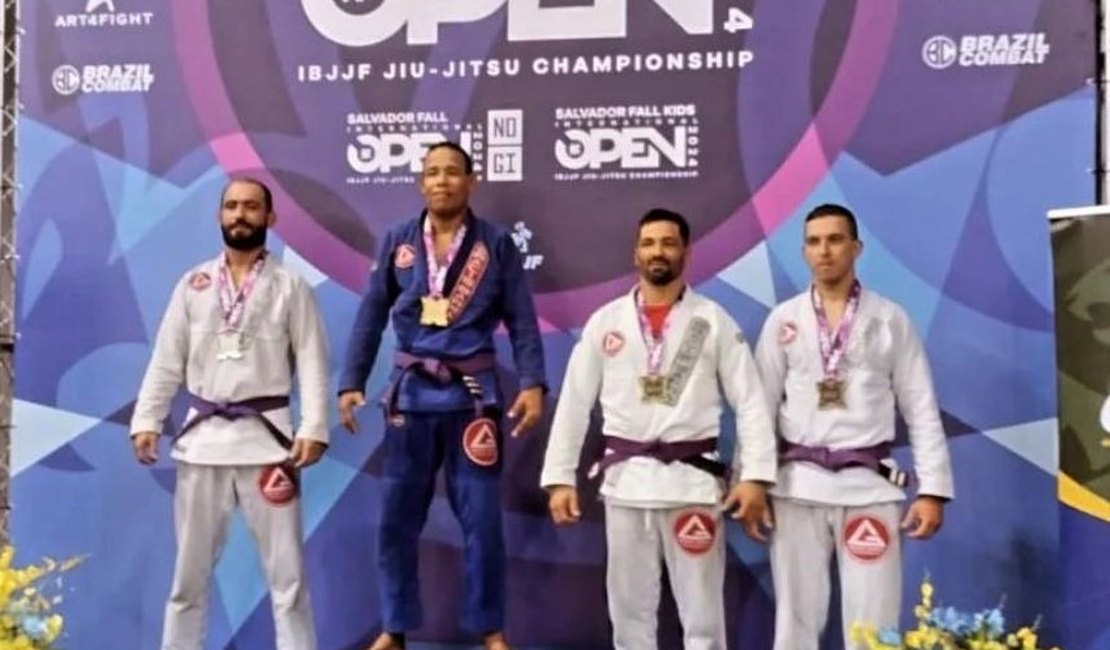 Campeão de Jiu-jitsu, Alexandre Negão representará Arapiraca no Campeonato Internacional em Fortaleza