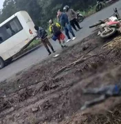 Motociclista morre após colisisão com ônibus em rodovia de Ibateguara