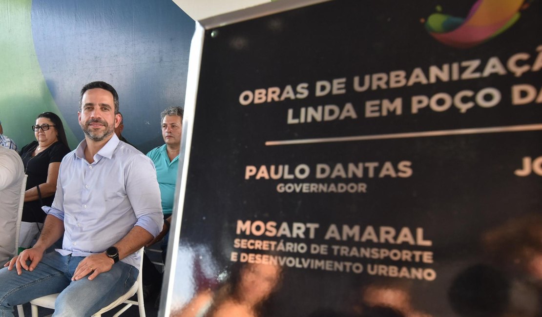 Poço das Trincheiras é mais um município beneficiado com obras do Minha Cidade Linda