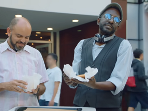 Empresa de fast food faz campanha contra voto em branco para as eleições
