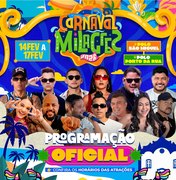 São Miguel dos Milagres anuncia Carnaval com dois polos de folia