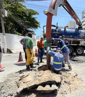 Prefeitura de Maceió retira mais de 300 toneladas de entulhos da rede de drenagem em novembro