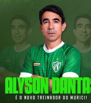 Murici Futebol Clube anuncia Alyson Dantas como novo técnico