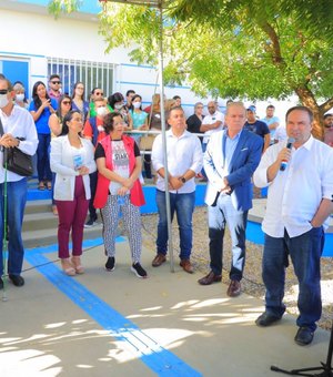 Obras com acessibilidade em Arapiraca recebem elogios do presidente do Conselho Mun. de Saúde
