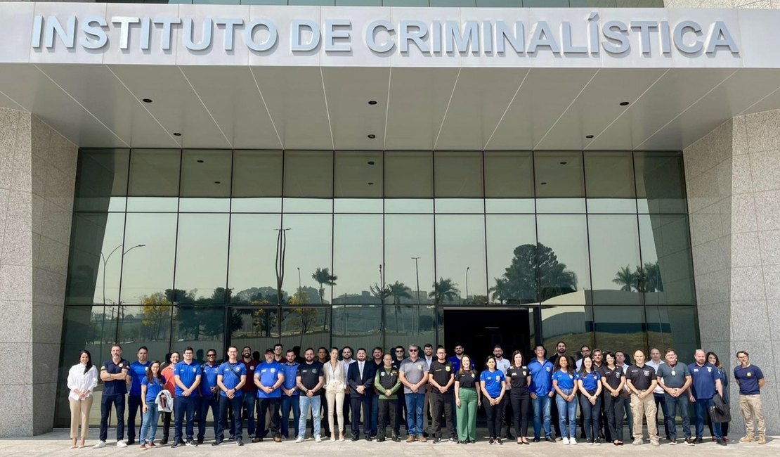 Perito criminal de Arapiraca participa de curso de local de crime integrado em Brasília