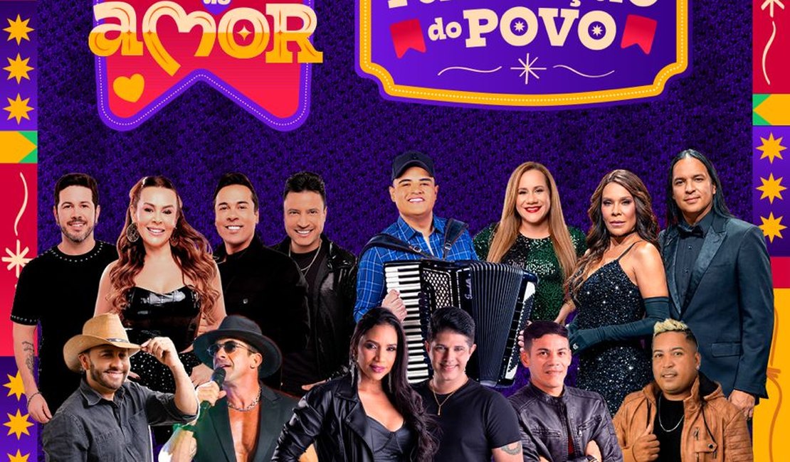Tarcísio do Acordeon e Cavaleiros do Forró são destaques do São João de Rio Largo