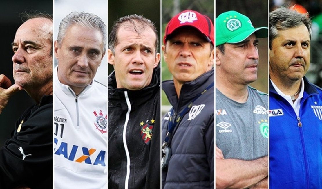 Seis técnicos sobrevivem desde início do Brasileirão